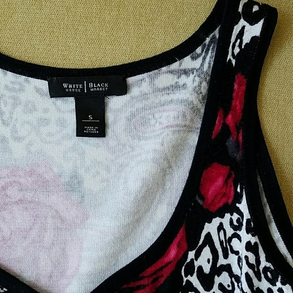 Gorgeous White House Black Market Sweater Tank - Picture 3 of 3